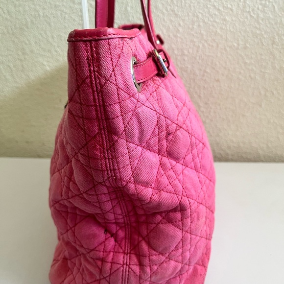 Dior quilted vintage panarea tote bag - Picture 10 of 16